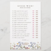 Spring Wildflower Meadow Garden Vrijgezellenfeest  (Voorkant)