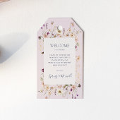 Spring Wildflower | Onthaal van het Wuwelijkhuweli Cadeaulabel