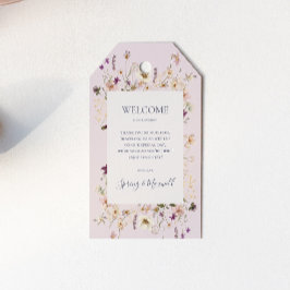 Spring Wildflower | Onthaal van het Wuwelijkhuweli Cadeaulabel