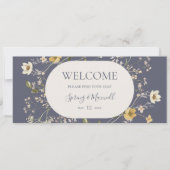 Spring Wildflower | Paarse hellingsgrafiek (Voorkant)