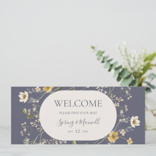 Spring Wildflower   Paarse hellingsgrafiek