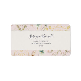 Spring Wildflower   RSVP-adres van het Belle Wedde Etiket