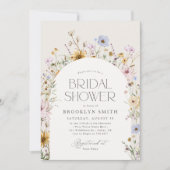 Spring Wildflower Vrijgezellenfeest Kaart (Voorkant)