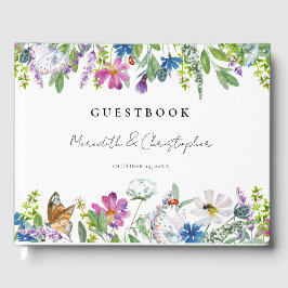 Spring Wildflower Wedding Gastenboek