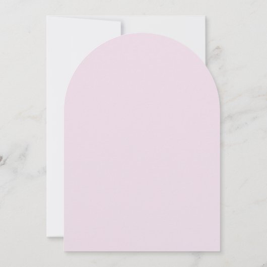 Spring Wildflowers Arch Eerste Communie Kaart (Achterkant)