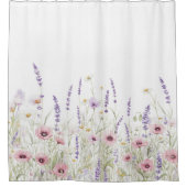 Spring Wildflowers Douchegordijn (Voorkant)