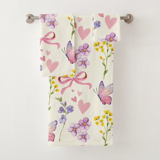 Spring Wildflowers Handdoek (Insitu)