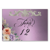 Spring Wildflowers - Lavender Kaart (Achterkant)