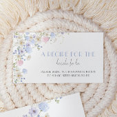 Spring Wildflowers Vrijgezellenfeest Deel een rece Informatiekaartje