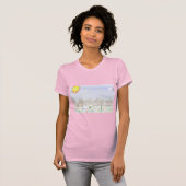 Spring will come! Impressionist Art T-Shirt (Voorkant volledig)