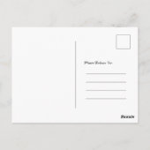 Spring Wishes Floral Eggs Pagan Equinox Briefkaart (Achterkant)