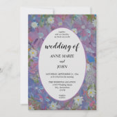 Spring Wonderland Floral bruiloft uitnodiging (Voorkant)