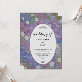 Spring Wonderland Floral bruiloft uitnodiging