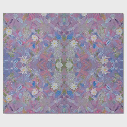 Spring Wonderland Floral Wrapping Papier (Vlak)