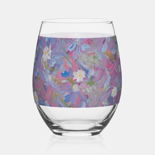 Spring Wonderland Wijnglas Zonder Voet (Voorkant)