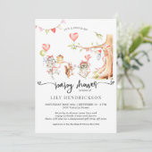 Spring Woodland | Aandrijving per Baby shower (Staand voorkant)