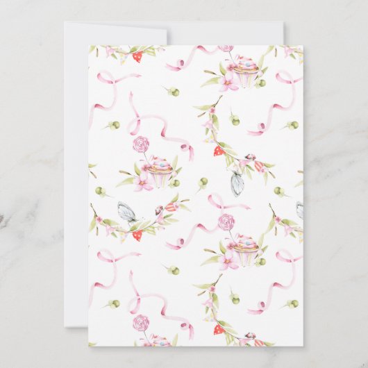 Spring Woodland | Aandrijving per Baby shower (Achterkant)