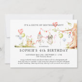 Spring Woodland | "drive-by-day"-uitnodiging Kaart (Voorkant)