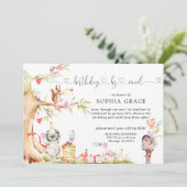 Spring Woodland | Verjaardag per e-mail uitnodigin Kaart (Staand voorkant)