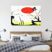 Spring Wrapped Canvas Afdruk (Insitu (Slaapkamer))