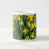 Spring Yellow Daffodils Grote Koffiekop (Voorkant)
