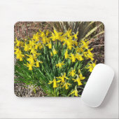 Spring Yellow Daffodils Mouse Mat Muismat (Met muis)