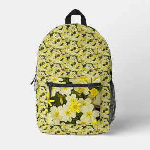 Spring Yellow Primroses Bedrukte Rugzak