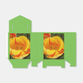 Spring Yellow Tulip Bedankdoosjes (Uitgevouwen)