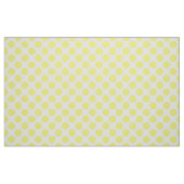 Spring Yellow & White Polka Dot Pattern Stof (Fat Quarter)