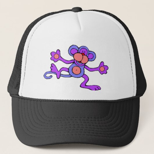 springaap trucker pet (Voorkant)