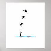 SPRINGBOARD DIVING POSTER (Voorkant)