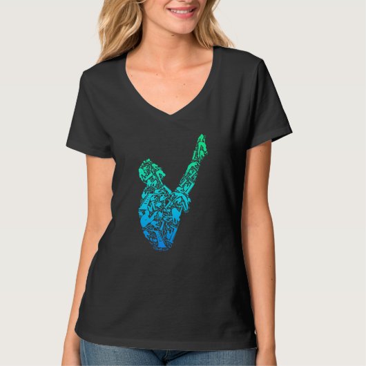 Springboard Diving Springboard Diver Platform Divi T-shirt (Voorkant)
