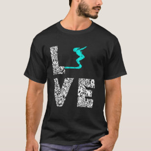 Springboard Duikplank Liefde Duiker Platform Duike T-shirt