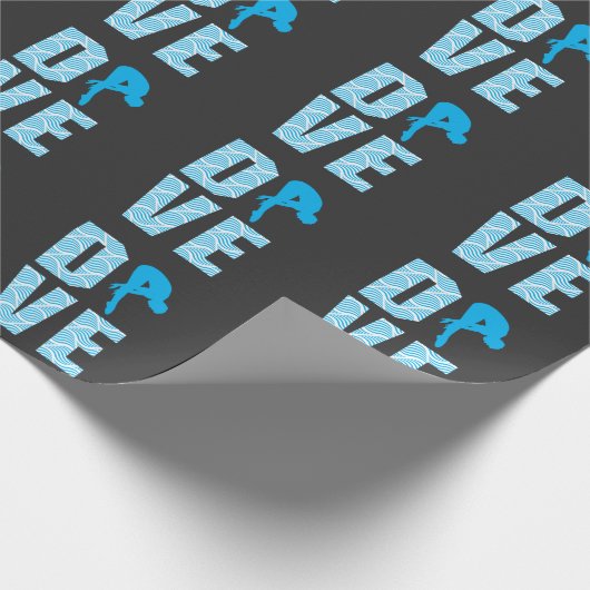 Springboard Springboard-bord met wift-duiker Cadeaupapier (Hoek)