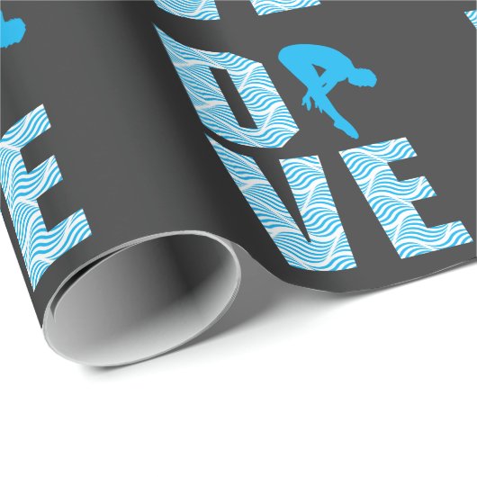 Springboard Springboard-bord met wift-duiker Cadeaupapier (Rol Hoek)