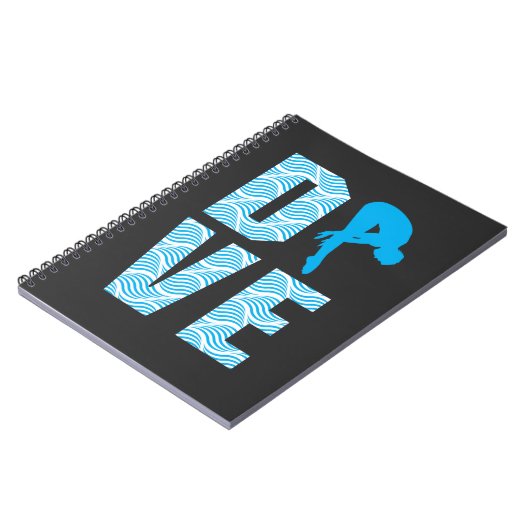 Springboard Springboard-bord met wift-duiker Notitieboek (Linkerzijde)