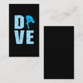 Springboard Springboard-bord met wift-duiker Visitekaartje (Voorkant / Achterkant)