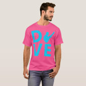 Springboardduiken T-shirt (Voorkant volledig)