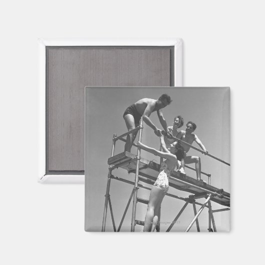 Springboarden Magneet (Voorkant / Achterkant)