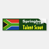 Springbok Bar Talent Scout - Bumpersticker (Voorkant)