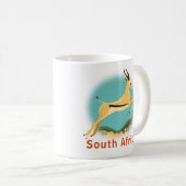 Springbok in Zuid-Afrika Koffiemok (Voorkant rechts)