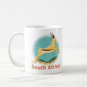 Springbok in Zuid-Afrika Koffiemok (Links)