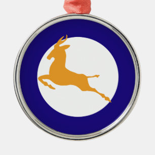 Springbok Metalen Ornament