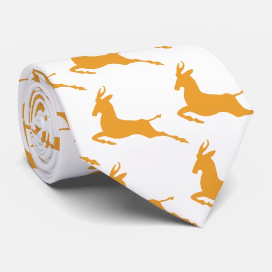 Springbok Stropdas (Opgerold)