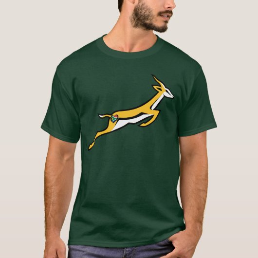 Springbok voor het leven T-shirt (Voorkant)