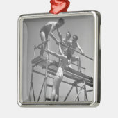 Springbord Metalen Ornament (Links)
