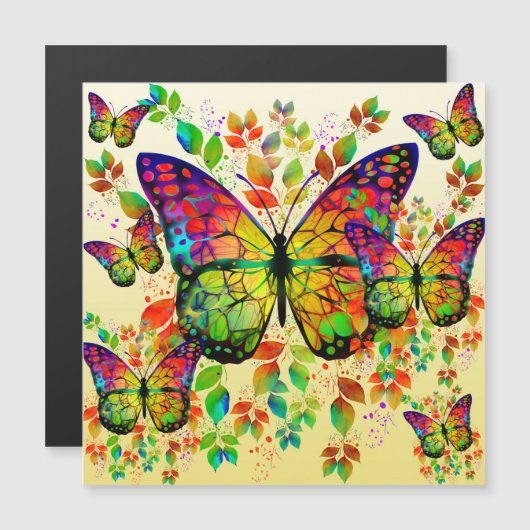 SPRINGBUTTERFLIES COLORFUL NATUUR (Voorkant / Achterkant)