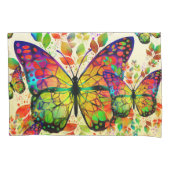 SPRINGBUTTERFLIES COLORFUL NATUUR KUSSENSLOOP (Voorkant)