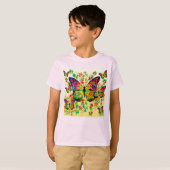 SPRINGBUTTERFLIES COLORFUL NATUUR T-SHIRT (Voorkant volledig)
