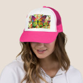 SPRINGBUTTERFLIES COLORFUL NATUUR TRUCKER PET (In situ)